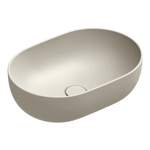 Catalano Sfera umywalka nablatowa 50x35 kolor piaskowy mat (sabbia satinato) 0522500029