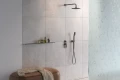 Vedo Aletta Grafite zestaw prysznicowy podtynkowy III deszczownica 30, kolor grafit szczotkowany VBA5223/30/SG