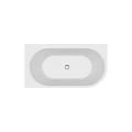 Cersanit Crea wanna wolnostojąca narożna 150x80 wersja lewa, kolor biały S931-031