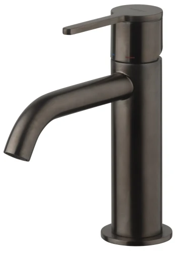 Emmevi Filo Inox bateria umywalkowa stojąca, kolor grafit szczotkowany (gunmetal) 85003TCCNS