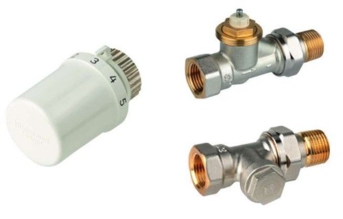 Zestaw termostatyczny prosty Honeywell do grzejnika bocznozasilanego VTL3000DS15