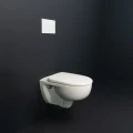 Geberit Selnova TurboFlush zestaw miska wisząca 54 cm z deską wolnoopadającą spłukiwanie wirowe, kolor biały 503.083.00.1 aranżacja