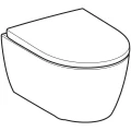 Geberit Icon TurboFlush zestaw miska wisząca 49 cm z deską wolnoopadającą spłukiwanie wirowe, kolor biały-mat 503.049.JT.1 rysunek techniczny