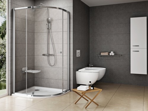 Kabina półokrągła RAVAK PIVOT 80x80cm 37644C00Z1