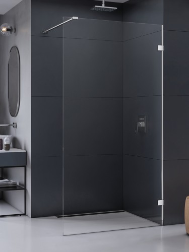 New Trendy Eventa kabina Walk-in 80x200 cm, szkło przejrzyste profile chrom połysk EXK-4618