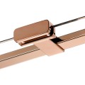 New Trendy Eventa kabina prysznicowa prostokątna 80x120x200 cm, wersja lewa (L) szkło przejrzyste miedź połysk EXK-6375