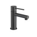 Demm Spike bateria umywalkowa stojąca z korkiem klik-klak, kolor czarny-mat 6810/K/CZAR