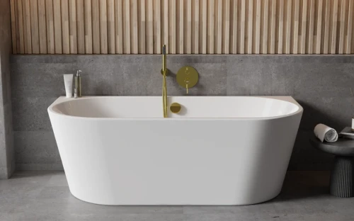 Besco Vica New wanna wolnostojąca przyścienna 170x80 z napełnianiem przez przelew, korek chrom, kolor biały #WAS-170VNN