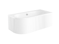 Besco Avita ryflowana obudowa do wanny 170 cm x 75 cm, kolor biały OAV-170-NSR