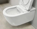 Villeroy & Boch ViClean toaleta myjąca bez rantu z funkcją higieny intymnej powłoka Ceramicplus, kolor biały V0E200R1
