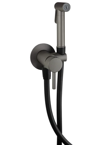 Paffoni Bidetta zestaw podtynkowy z bidetką, kolor grafit ZDUP110MG