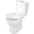 Deante Funkia Evo miska WC kompakt bezkołnierzowa, kolor biały CDFD6RPS