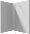 Deante Prizma Ścianka prysznicowa walk-in 110 cm, kolor biały (bianco) KTJ_A31P