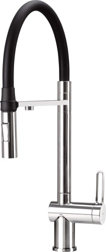 Deante Magnetic Bateria kuchenna z podłączeniem do filtra wody z elastyczną wylewką, kolor chrom połysk BRM_075M