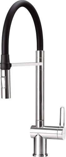 Deante Magnetic Bateria kuchenna z elastyczną wylewką- 2 rodzaje strumienia, kolor chrom połysk BRM_072M