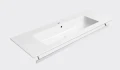 GSI Ceramica Pura umywalka wisząca/ wpuszczana 122x46 cm, kolor biały (White glossy) 8887111