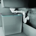 Syfon Space Saver - Zlewozmywak Deante Andante Zlewozmywak 78x49cm z baterią kuchenną kolor czarny mat (nero) ZQNNN113