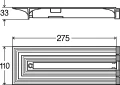 Viega Advantix Vario element zamykający do przedłużenia odpływu, 708931 rysunek techniczny