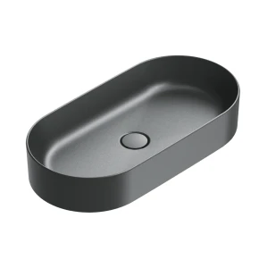 Catalano Zero umywalka nablatowa 70x35 cm, kolor czarny mat (Nero matt) 0122700022