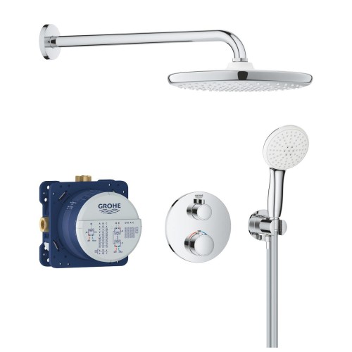 Grohe Grohtherm Zestaw prysznicowy podtynkowy podtynkowy, kolor chrom 34872000