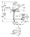 Grohe Cubeo Bateria umywalkowa rozmiar M stojąca, kolor czarny mat (matte black ) 1017492430