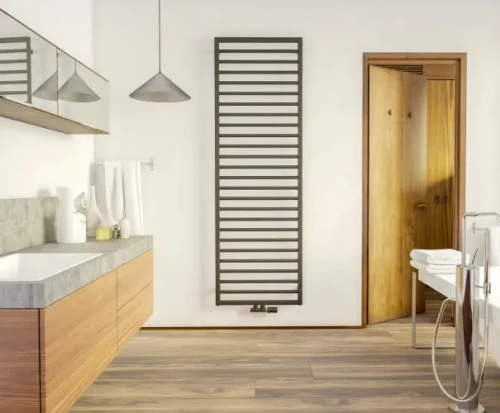 Zehnder Subway grzejnik łazienkowy 1261x450 mm, kolor Traffic White RAL 9016 SUB-130-045