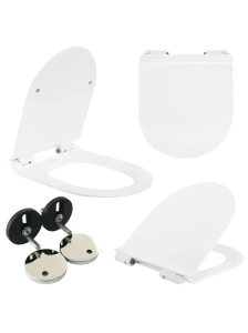 Rea Carter deska WC wolnoopadająca, kolor biały REA-C6001