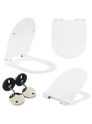 Rea Carter deska WC wolnoopadająca, kolor biały REA-C6001