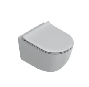 Catalano Sfera miska WC  z deską wolnoopadającą i mocowaniami, 55x35 cm  kolor Tortora mat 0511550032+0551200032+9056060000