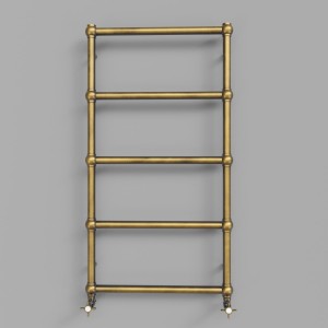 Imers Awena 4 grzejnik elektryczny (wypełniony czynnikiem grzewczym) 530 x 120 mm kolor stary mosiądz 2842-SM-TEGP 