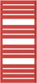 Terma Warp T grzejnik łazienkowy 1110x500 mm, podłączenie ZS, kolor czarny mat (K9M5) WGWAT111050K9M5ZS