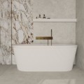 Aranżacja Wanna ryflowana AD Naturalnie Gauli Line 160cm AWW-004-160ZPR