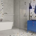 Ścianka walk-in AD Naturalnie Como Wall 110 cm szkło satynowe SPR-001ST-110CH
