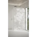 AD Naturalnie Taho Wall ścianka prysznicowa walk-in 100cm szkło transparentne profil grafit szczotkowany SPR-003TR-100GSZ