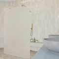 AD Naturalnie Taho Solo ścianka prysznicowa walk-in 120cm szkło transparentne profil czarny SPR-004TR-120CZ