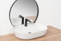 Rea Aura 61 Umywalka nablatowa 61cm, kolor biały REA-U7900