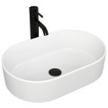 Rea Alma Umywalka nablatowa 57 cm, kolor biały REA-U0600