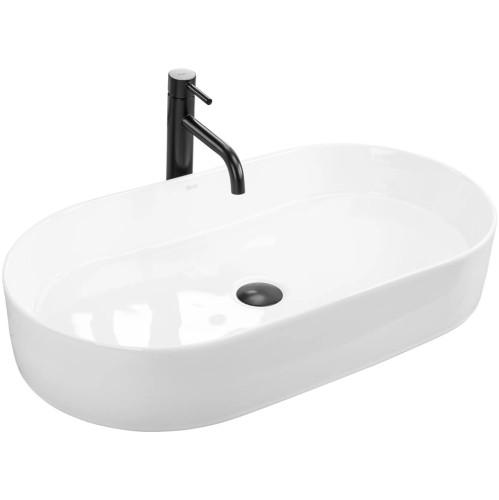Rea Nadia 70 Umywalka nablatowa 71 cm, kolor biały REA-U5801