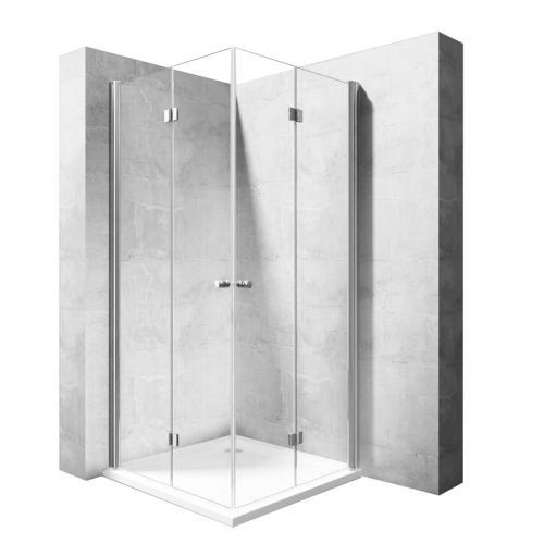 Rea Fold N2 80 Moduł kabiny prysznicowej 80 cm x 190 cm, kolor chrom REA-K7443