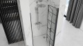 Rea Molier Black 80 Drzwi prysznicowe 80x190 cm, profil czarny REA-K8537