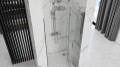 Drzwi prysznicowe Rea Molier Chrom 90 90x190 cm REA-K8539