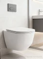 Zestaw Laufen PRO Rimless miska WC 53cm + deska wolnoopadająca typu SLIM H8669560000001
