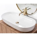 Rea Cleo 81 Umywalka nablatowa 81 cm, kolor biały REA-U0563