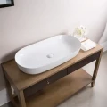 Rea Cleo 81 Umywalka nablatowa 81 cm, kolor biały REA-U0563