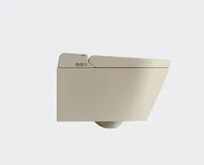 GSI WClean toaleta myjąca z systemem Swirlflush komplet z mocowaniem i deską wolnoopadającą, Extraglaze kolor piaskowy mat (Creta Opaco) 7418K08