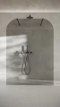 Ścianka walk-in AD Naturalnie Taho Solo 110 cm szkło niebieskie SPR-004NB-110CH