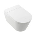 Villeroy & Boch ViClean Tivo toaleta myjąca DirectFlush bez kołnierza + deska wolnoopadająca kolor biały V22EM101_misa wc
