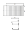 Szafka podumywalkowa Cersanit Tirso 100cm kaszmir mat S1015-013