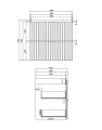 Szafka podumywalkowa Cersanit Tirso 60cm kaszmir mat S1015-005