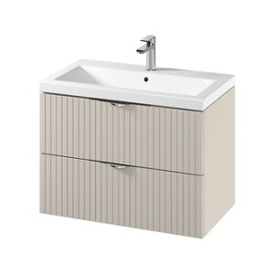 Cersanit Tirso szafka z umywalką 80cm , kolor kaszmir mat S801-543